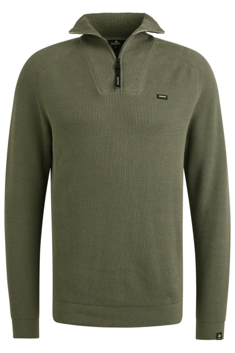 Vanguard half zip collar cotton structure